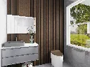Small Slat Smoked Oak - Ornamental Plastics Co.
