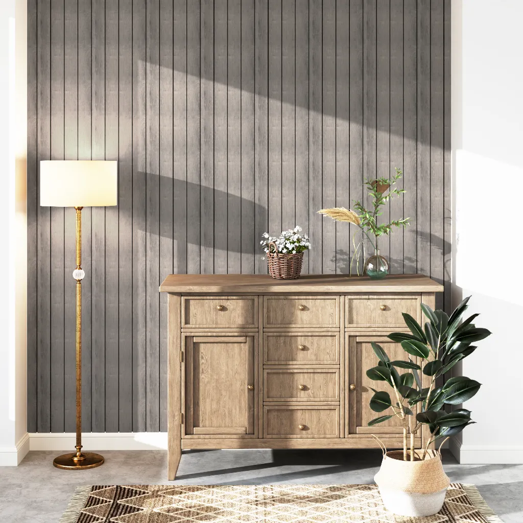 Wide Slat Washed Oak - Ornamental Plastics Co.