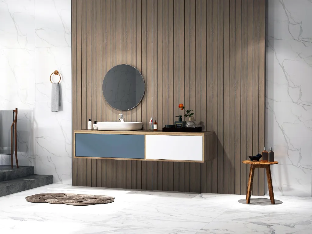 Wide Slat Smoked Oak - Ornamental Plastics Co.