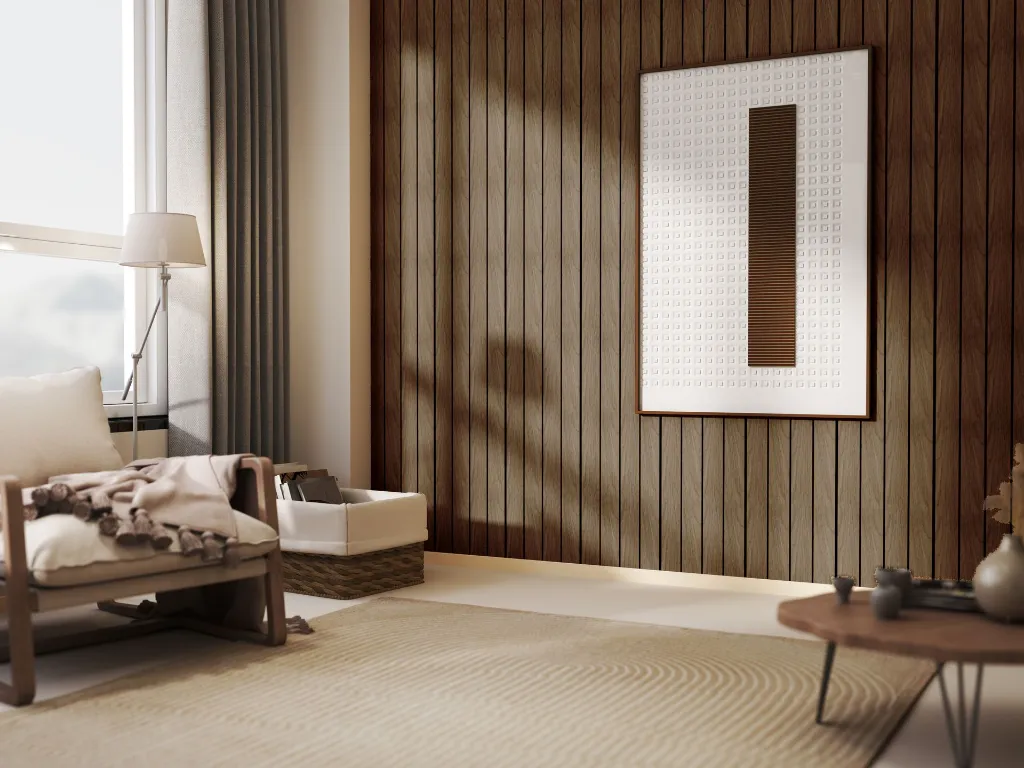 Wide Slat Smoked Oak - Ornamental Plastics Co.