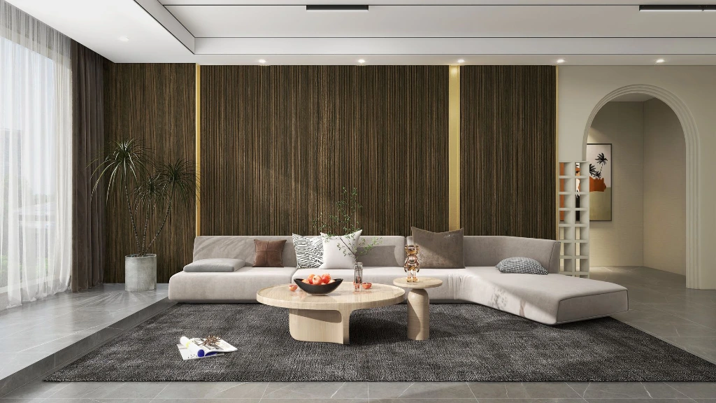 Acoustic Style Walnut - Ornamental Plastics Co