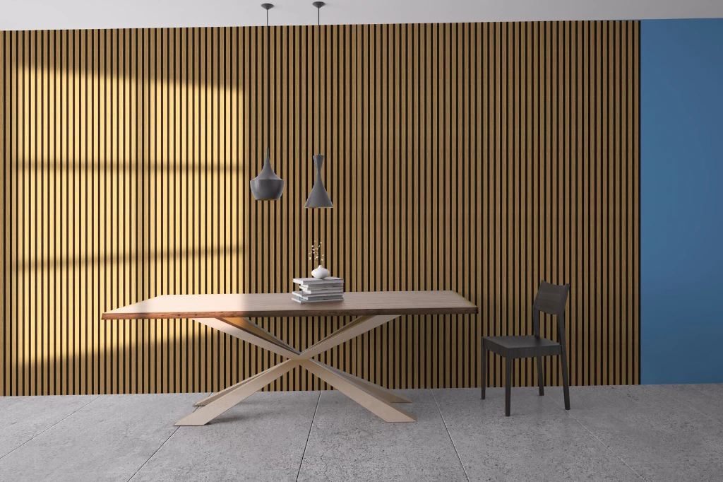 Contemporary Oak Acoustic Panels - Ornamental Plastics Co.