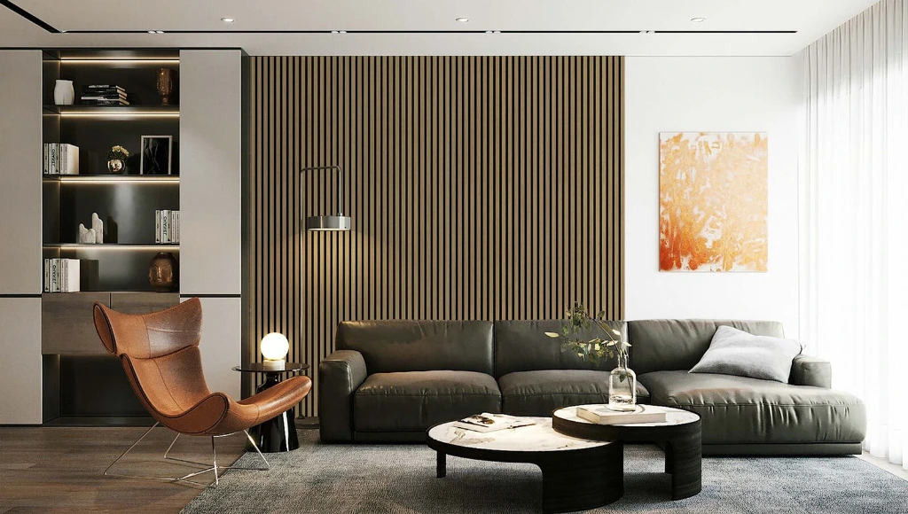 Elegant Oiled Oak Acoustic Panel - Ornamental Plastics Co.