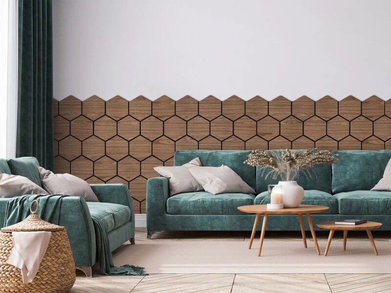 Hex Walnut - Ornamental Plastics Co.