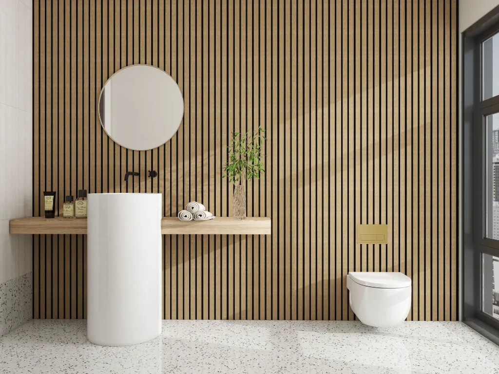 Small Slat Natural Oak - Ornamental Plastics Co.