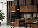 Small Slat Smoked Oak - Ornamental Plastics Co.