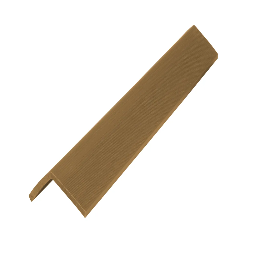 Capped Composite Cladding Corner Trim 3000mm x 50mm x 50mm - Teak