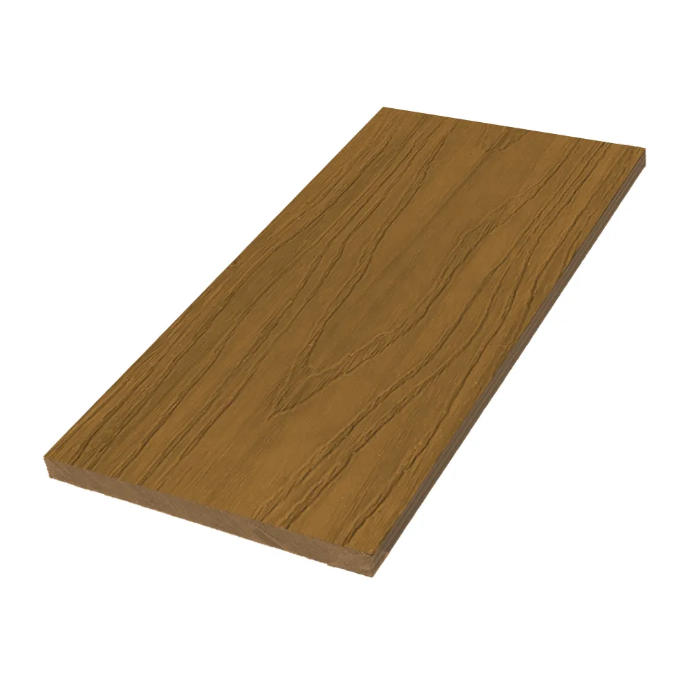 Capped Composite Cladding Fascia/Reveal Board 70mm x 2500mm x 11mm - Teak