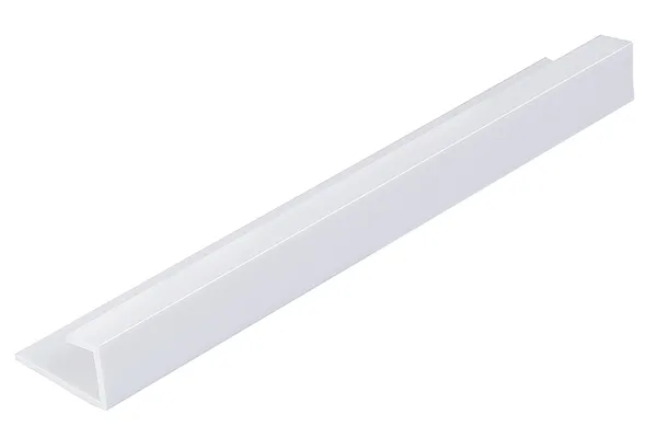 Shower Panel End Cap 2.4mtr - uPVC White