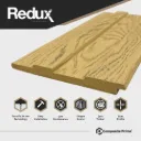 REDUX Composite Cladding 15.5mm x 179mm x 3600mm - Fawn