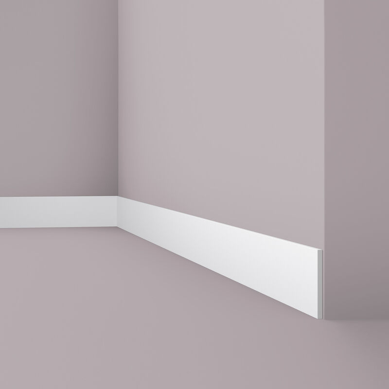 [3003762] Skirting - FL9 - 8mm x 100mm x 2mtr - White Primed