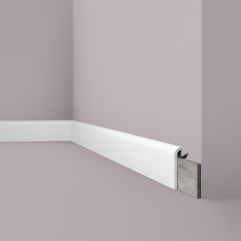 [3015801] Cover Skirting - CF1 - 22mm x 110mm x 2mtr - White Primed