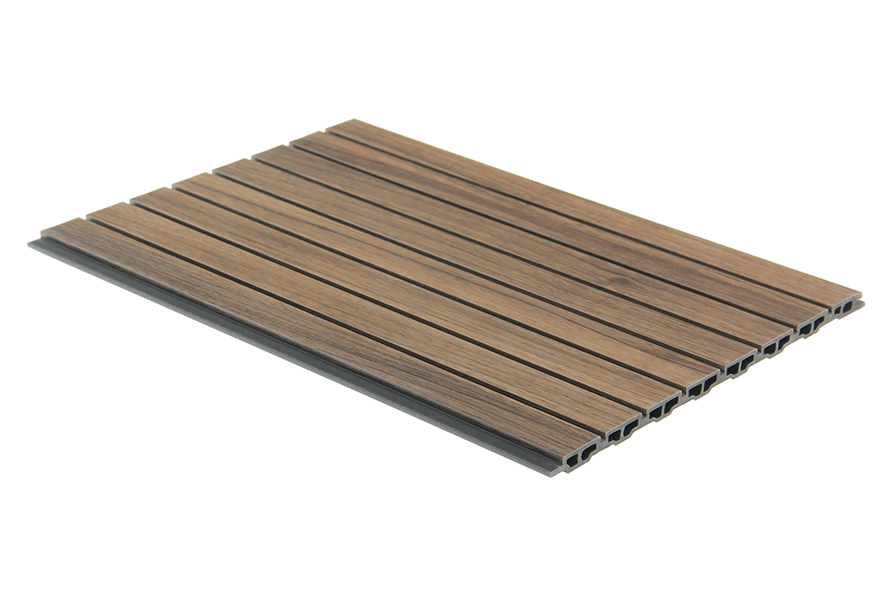 Acoustic Style WPC Panel 2400mm x 250mm x 6mm - Walnut