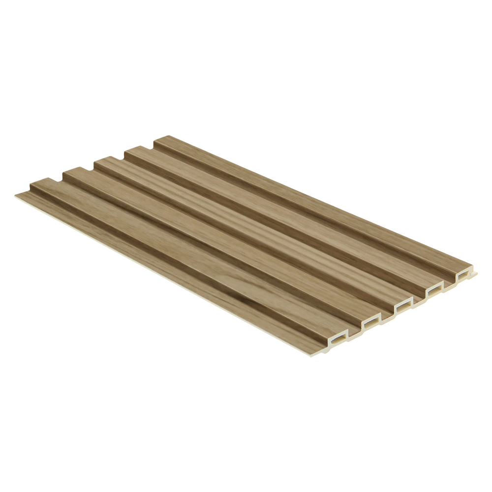 Slatted WPC Panel 158mm x 2.4mtr - Beech