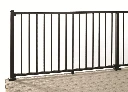 Trex Signature Rail Horizontal Kit with Square Balusters 1820mm x 1060mm x 45mm - Black