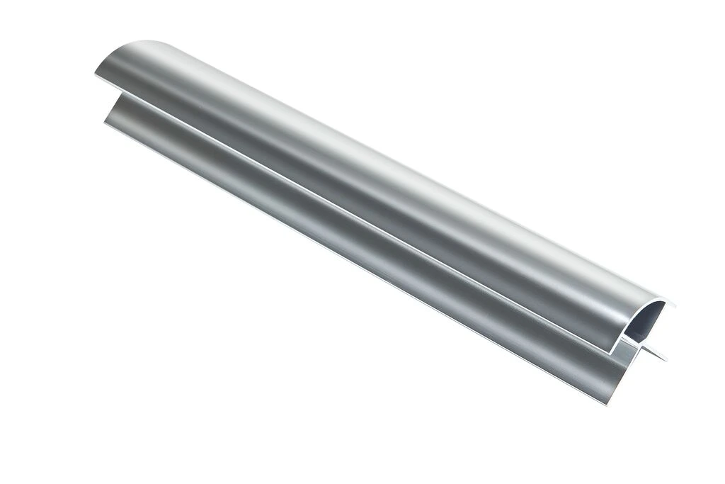 Shower Panel External Corner 2.4mtr - Aluminium