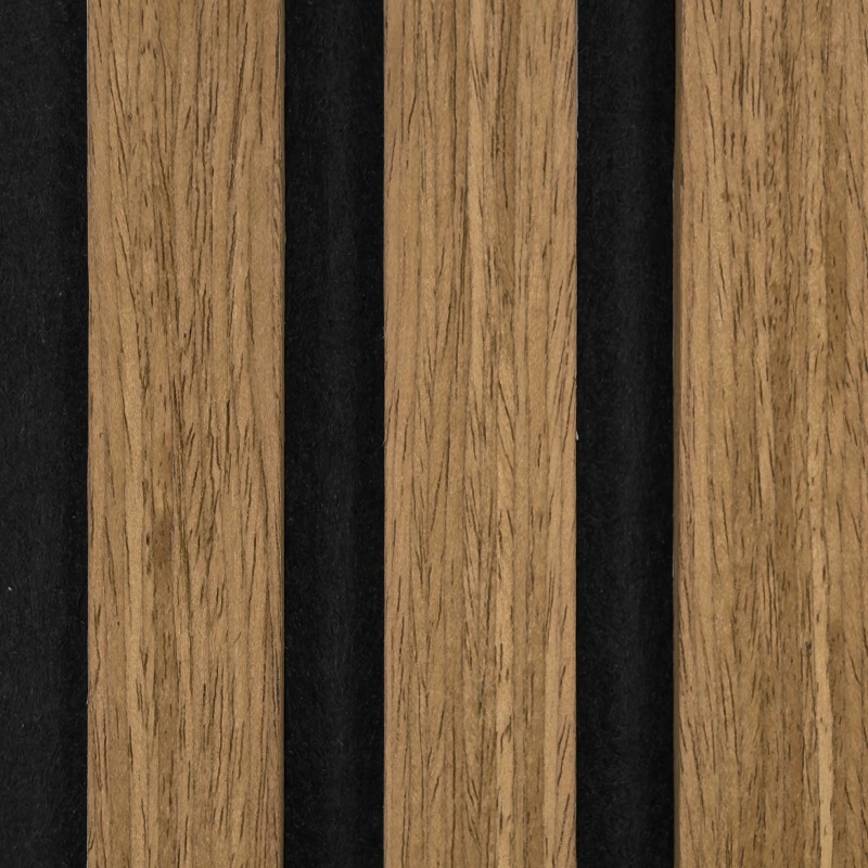 Premium Acoustic Wall Panel 600mm x 2600mm - Elegant Oiled Oak