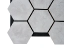 Hex Panel 655mm x 535mm - Concrete