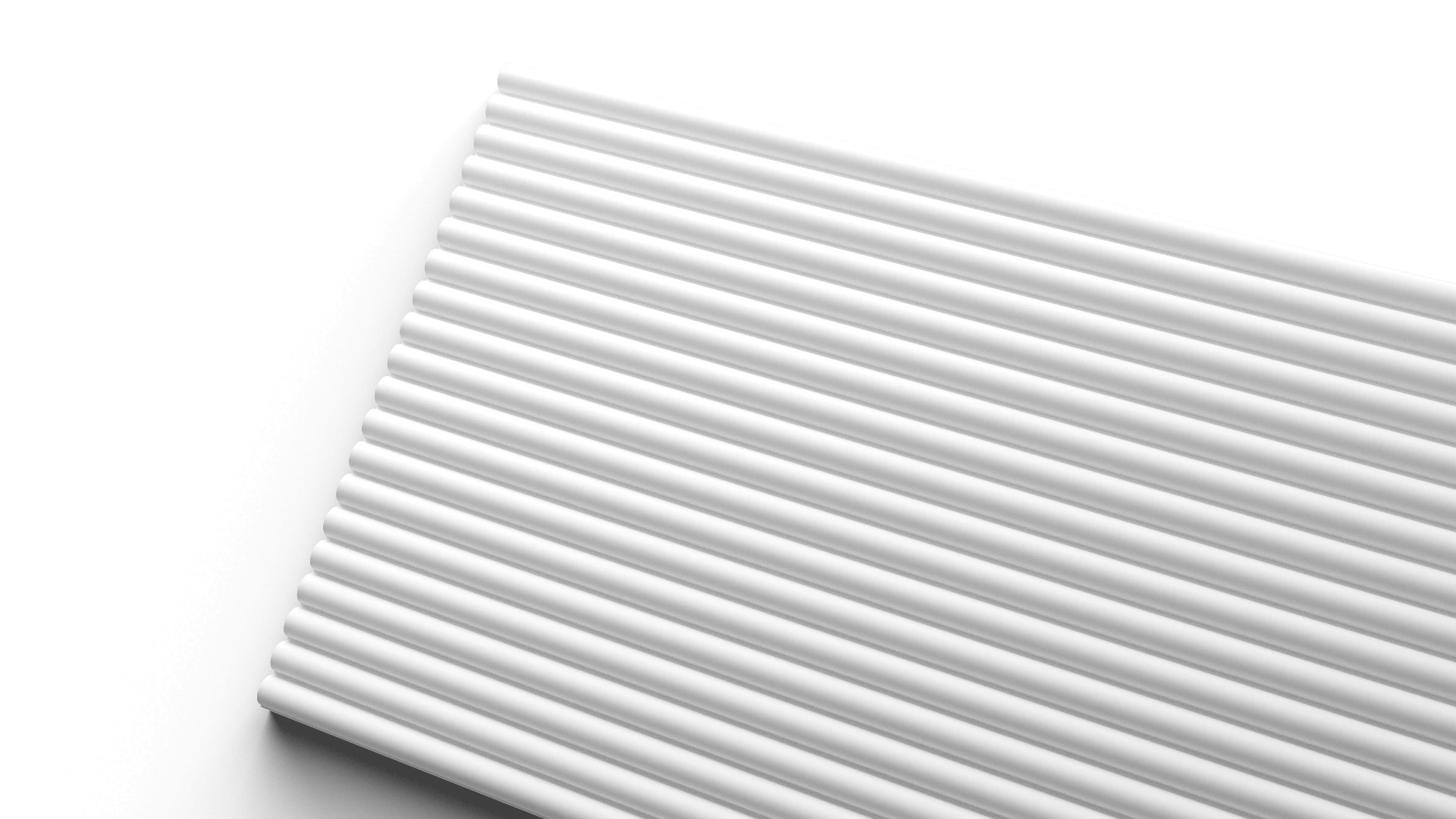 Internal Wall Cladding - Canele S - 14.5mm x 300mm x 2000mm - White Primed