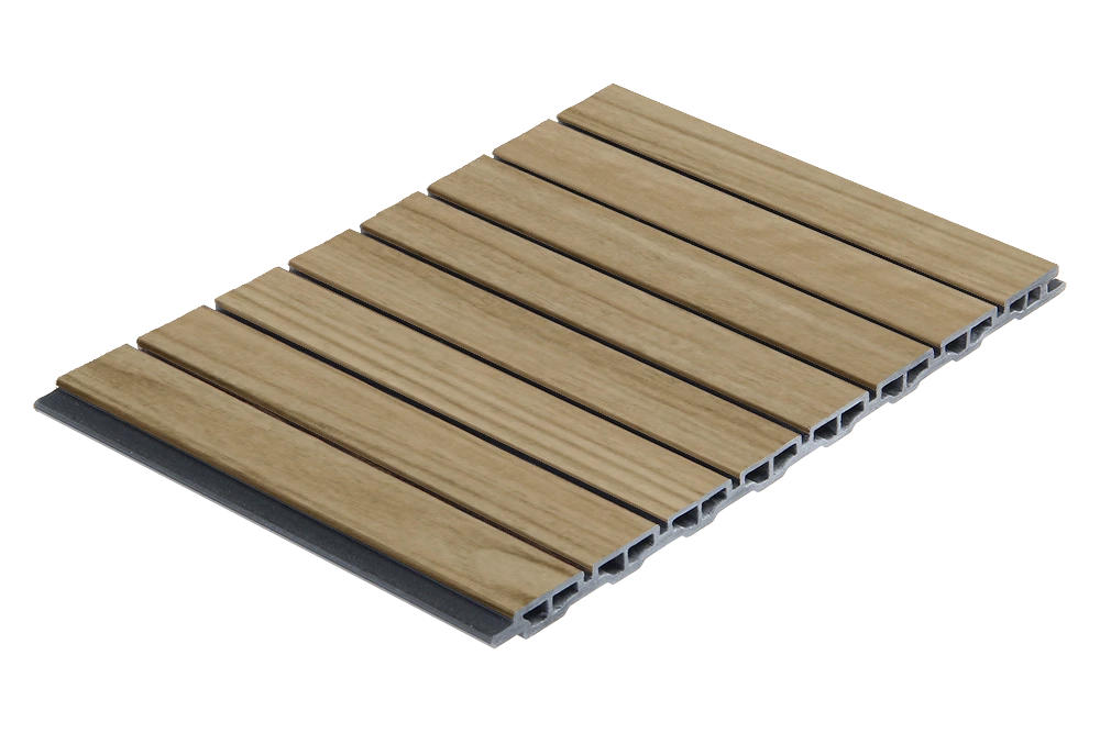 Acoustic Style WPC Panel 2400mm x 250mm x 6mm - Beech